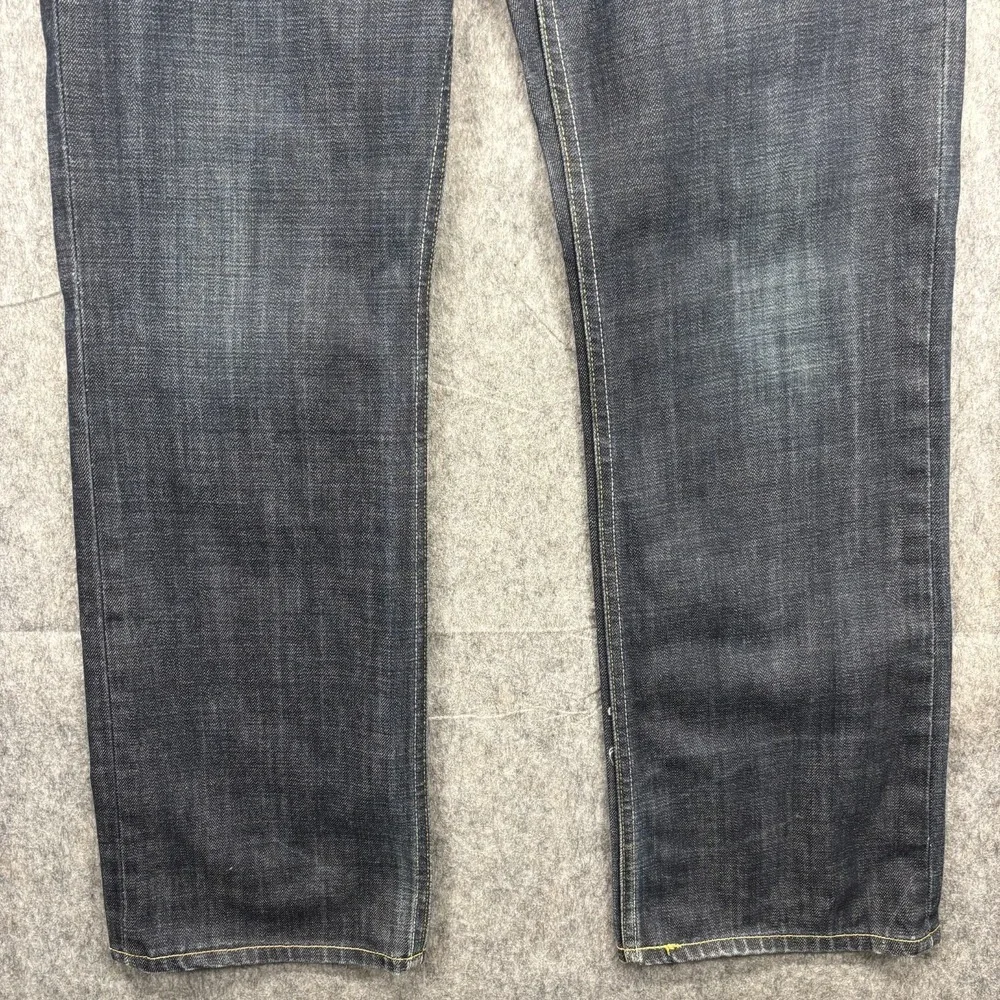 Banana Republic Straight Leg Button Fly‎ Jeans Men's 32x32 Fades Hige Americana
